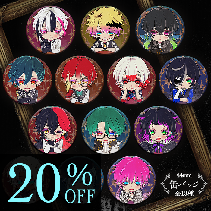 シャドームーン・缶バッジ D．Gray－man』コレクション缶バッジ 第2弾（全20種