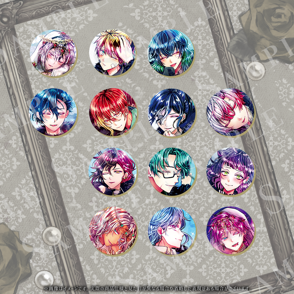 Butler's 缶Badges vol.2 〜グリッターver〜
