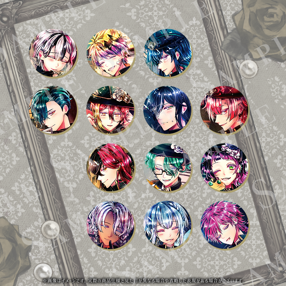 Butler's 缶Badges vol.3 〜グリッターver〜