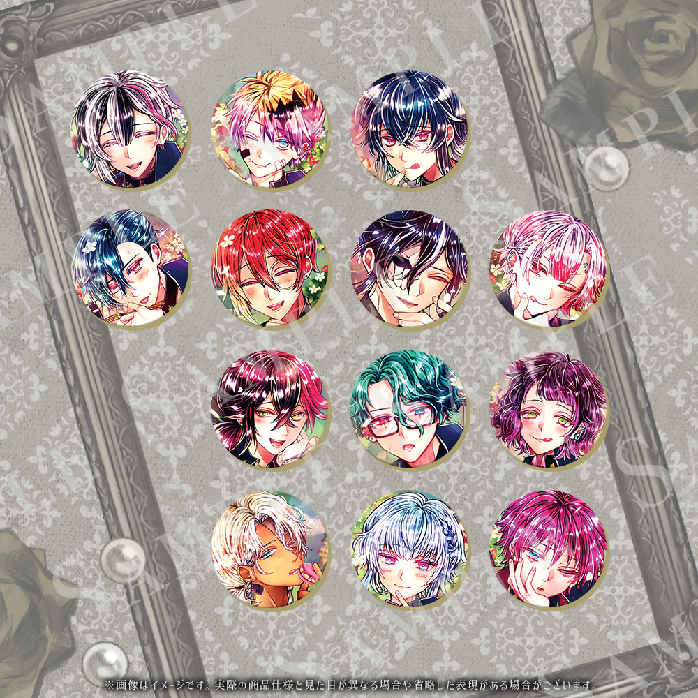 Butler's 缶Badges vol.4 〜グリッターver〜