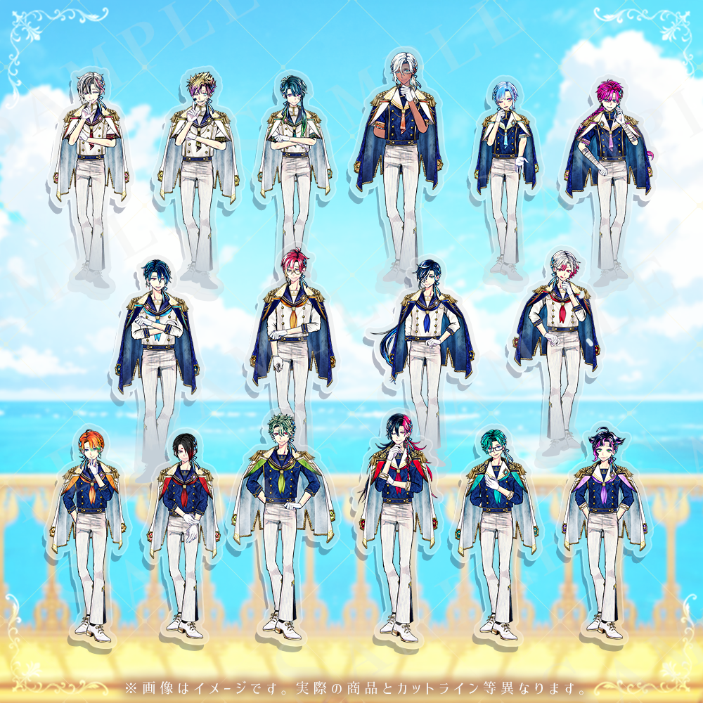 てのひらアクリルスタンド Butler’s cruise vacation ver