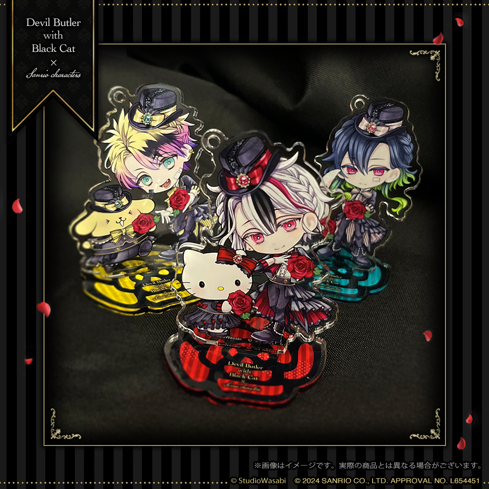 サンリオキャラクターズ コラボ スタンド付きアクリルキーホルダー【A サンリオキャラクターズ コラボ スタンド付きアクリルキーホルダー【A