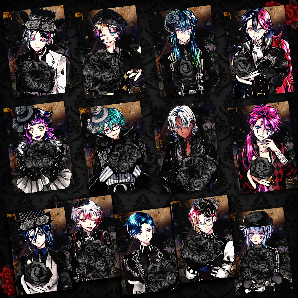 ◆黒のお茶会 ブロマイド◆