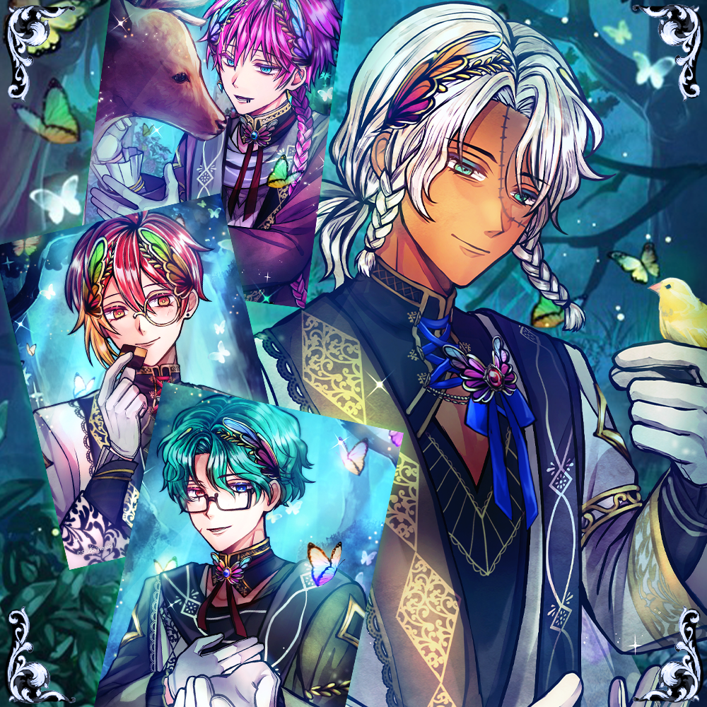 Butterfly forest ブロマイド