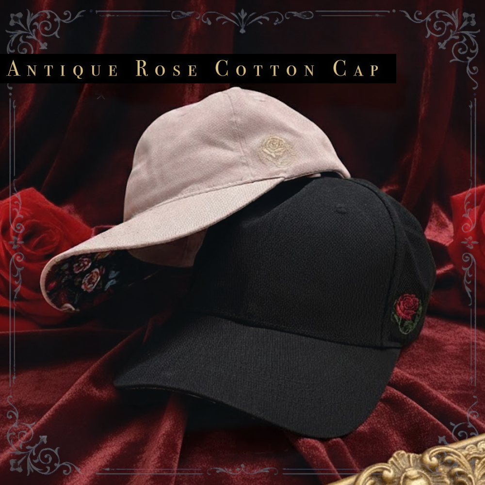 Antique Rose Cotton Cap