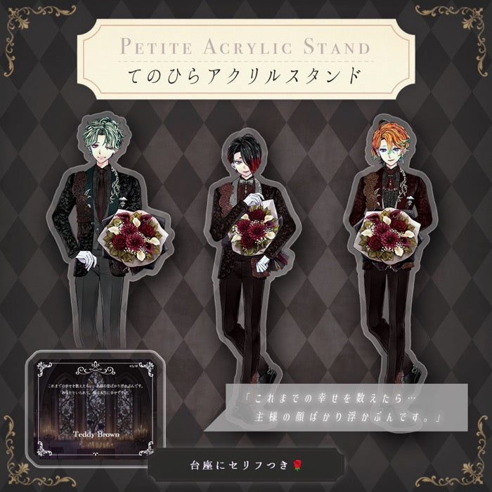 てのひらアクリルスタンド Black Rose Wedding ver